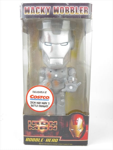 アイアンマンMark2 バトルダメージ 限定版 [アイアンマン] FUNKO(ファンコ) Wacky Wobbler(ワッキーワブラー) ボブルヘッド
