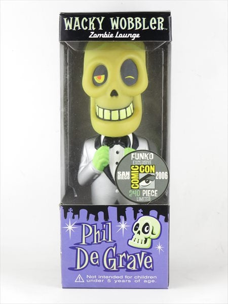 フィル・デ・グレーブ 2006年SDCC 240体限定 FUNKO(ファンコ) Wacky Wobbler(ワッキーワブラー) ボブルヘッド