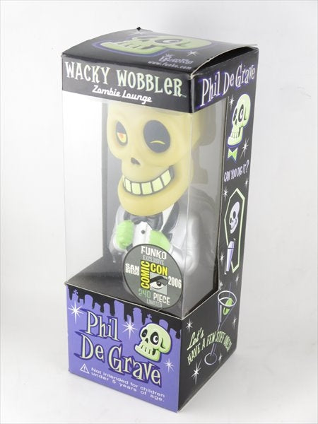 フィル・デ・グレーブ 2006年SDCC 240体限定 FUNKO(ファンコ) Wacky Wobbler(ワッキーワブラー) ボブルヘッド