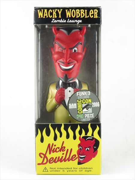 ニック・デビル ゴールド・スーツ 2006年コミコン240体限定 FUNKO(ファンコ) Wacky Wobbler(ワッキーワブラー) ボブルヘッド