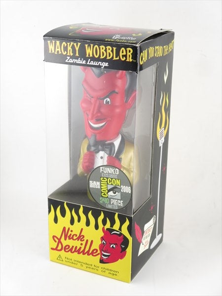 ニック・デビル ゴールド・スーツ 2006年コミコン240体限定 FUNKO(ファンコ) Wacky Wobbler(ワッキーワブラー) ボブルヘッド