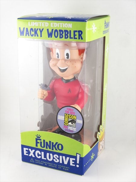 スタートレックフレディ フレディ君(Freddy) 2009年コミコン144体限定 FUNKO(ファンコ) Wacky Wobbler(ワッキーワブラー) ボブルヘッド