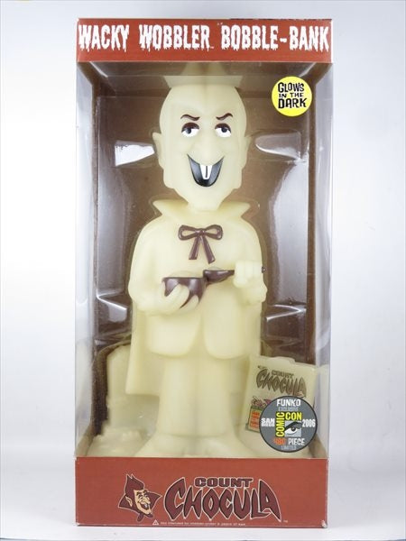 カウント・チョキュラ General Mills 貯金箱 蓄光版 2006年コミコン限定480体 FUNKO(ファンコ) Wacky Wobbler ボブルヘッドバンク