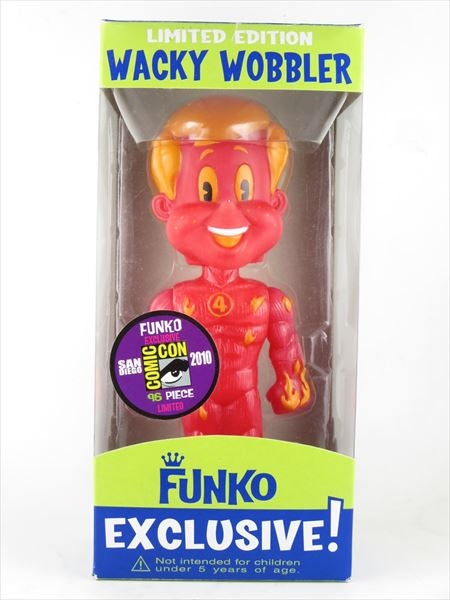 フレディトーチ フレディ君(Freddy) 2010年コミコン96体限定 FUNKO(ファンコ) Wacky Wobbler(ワッキーワブラー) ボブルヘッド