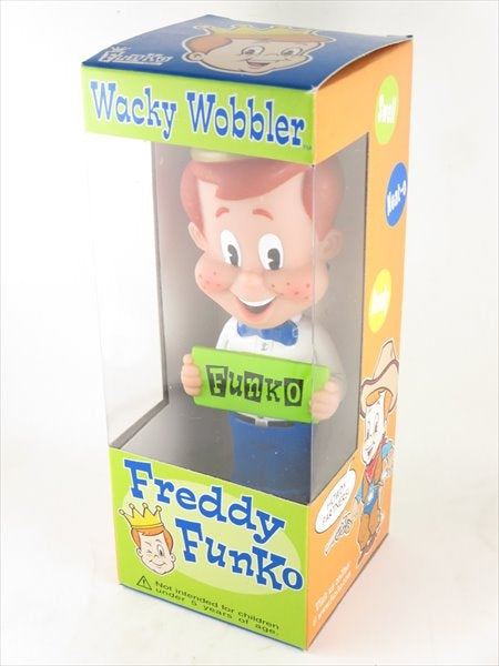【箱傷】 フレディ君 [Freddy] FUNKO(ファンコ) Wacky Wobbler(ワッキーワブラー) ボブルヘッド