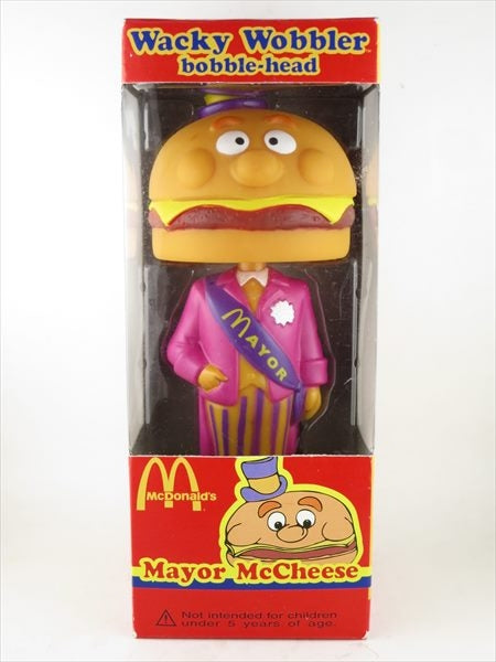 マックチーズ市長 [マクドナルド] FUNKO(ファンコ) Wacky Wobbler(ワッキーワブラー) ボブルヘッド