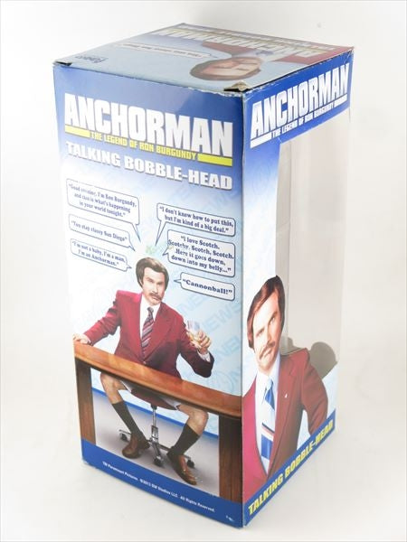 【トーキング機能付】俺たちニュースキャスター [Anchorman: The Legend of Ron Burgundy] FUNKO(ファンコ) Wacky Wobbler(ワッキーワブラー) ボブルヘッド