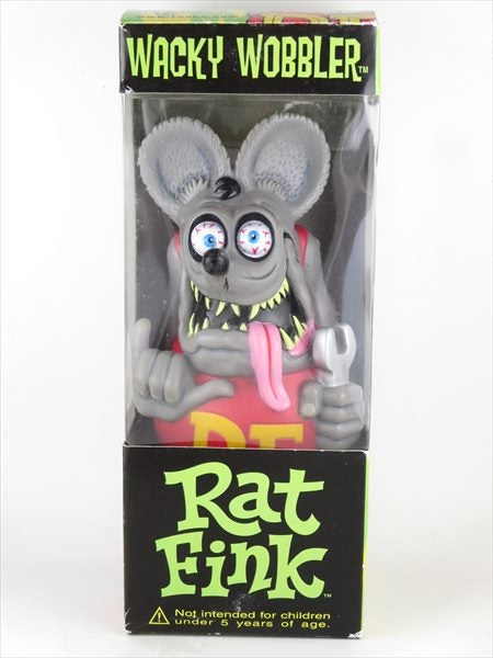ラットフィンク グレー FUNKO(ファンコ) Wacky Wobbler(ワッキーワブラー) ボブルヘッド