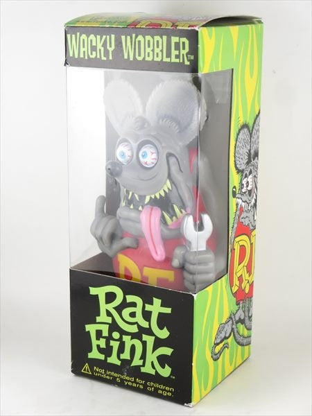 ラットフィンク グレー FUNKO(ファンコ) Wacky Wobbler(ワッキーワブラー) ボブルヘッド