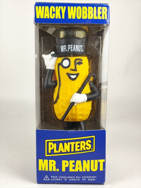 【箱傷】 Mr.ピーナッツ [PLANTERS] FUNKO(ファンコ) Wacky Wobbler(ワッキーワブラー) ボブルヘッド
