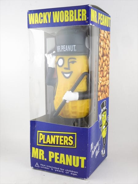 【箱傷】 Mr.ピーナッツ [PLANTERS] FUNKO(ファンコ) Wacky Wobbler(ワッキーワブラー) ボブルヘッド