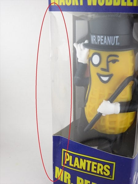 【箱傷】 Mr.ピーナッツ [PLANTERS] FUNKO(ファンコ) Wacky Wobbler(ワッキーワブラー) ボブルヘッド