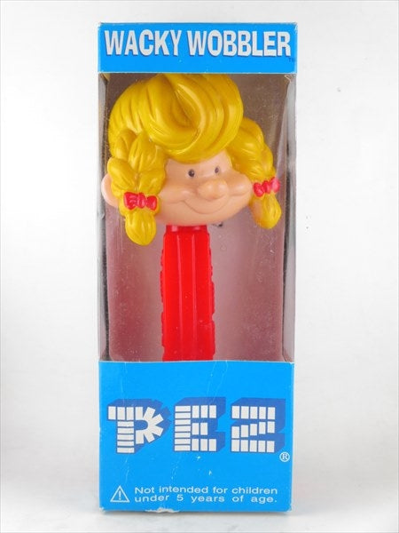 ガール [PEZ(ペッツ)] FUNKO(ファンコ) Wacky Wobbler(ワッキーワブラー) ボブルヘッド