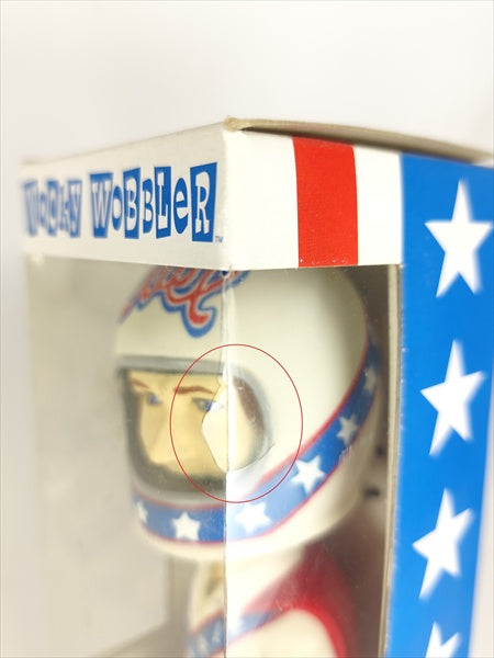 【箱傷】 エベル・ナイベル [EVEL KNIEVEL] FUNKO(ファンコ) Wacky Wobbler(ワッキーワブラー) ボブルヘッド