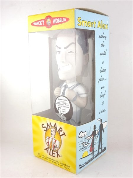 スマートアレックス モノクロver. 1000体限定 FUNKO(ファンコ) Wacky Wobbler(ワッキーワブラー) ボブルヘッド