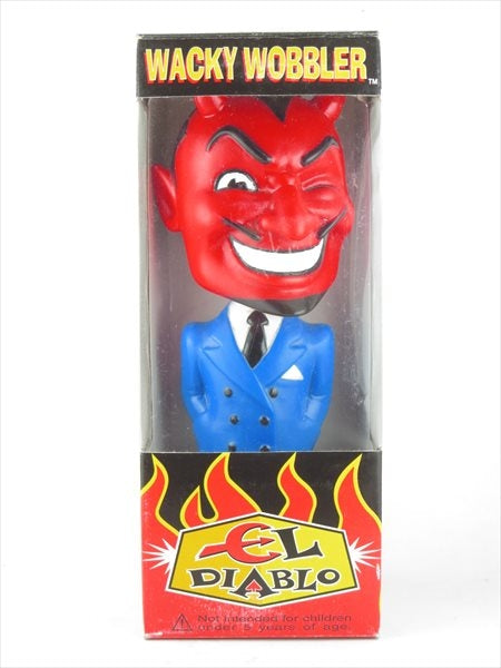 【箱割れ】エルディアブロ ブルースーツ [EL DIABLO] FUNKO(ファンコ) Wacky Wobbler(ワッキーワブラー) ボブルヘッド