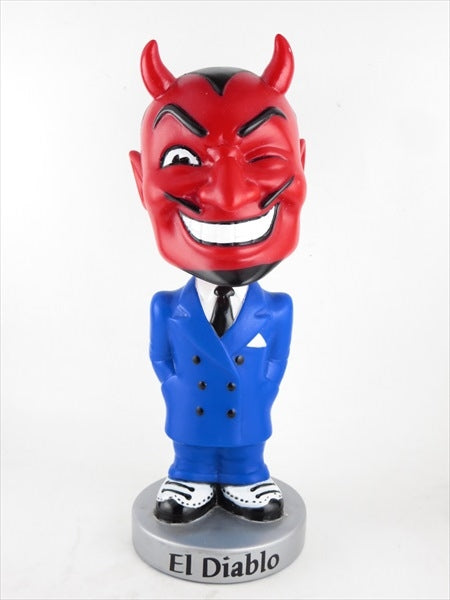 【箱割れ】エルディアブロ ブルースーツ [EL DIABLO] FUNKO(ファンコ) Wacky Wobbler(ワッキーワブラー) ボブルヘッド