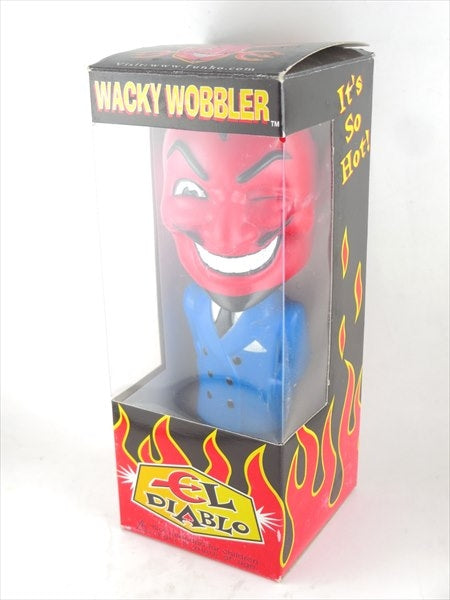 【箱割れ】エルディアブロ ブルースーツ [EL DIABLO] FUNKO(ファンコ) Wacky Wobbler(ワッキーワブラー) ボブルヘッド
