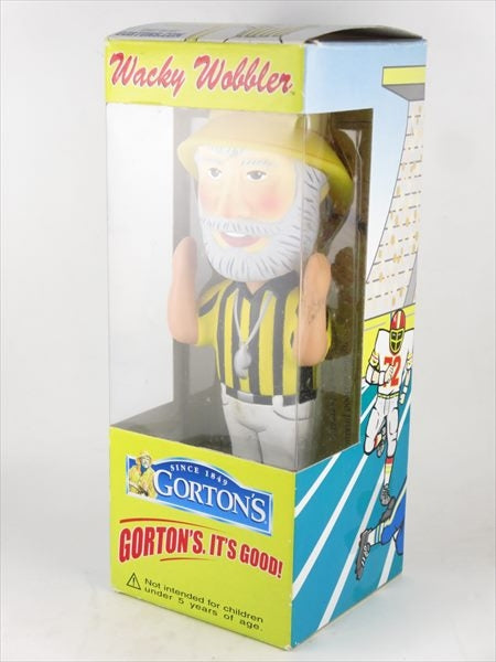 ゴートンズ Gorton's Fisherman Football Referee  FUNKO(ファンコ) Wacky Wobbler(ワッキーワブラー) ボブルヘッド
