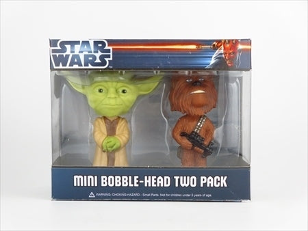 ヨーダ&チューバッカセット [STARWARS(スターウォーズ)] FUNKO(ファンコ) Mini Wacky Wobbler(ミニワッキーワブラー) ボブルヘッド