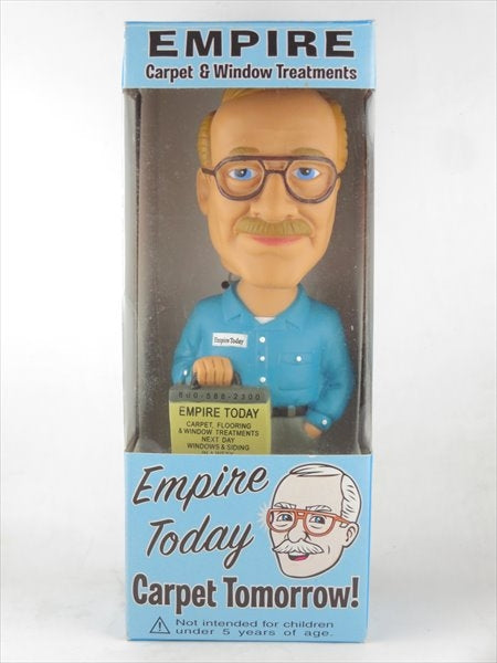 Empire Today カーペットマン FUNKO(ファンコ) Wacky Wobbler(ワッキーワブラー) ボブルヘッド