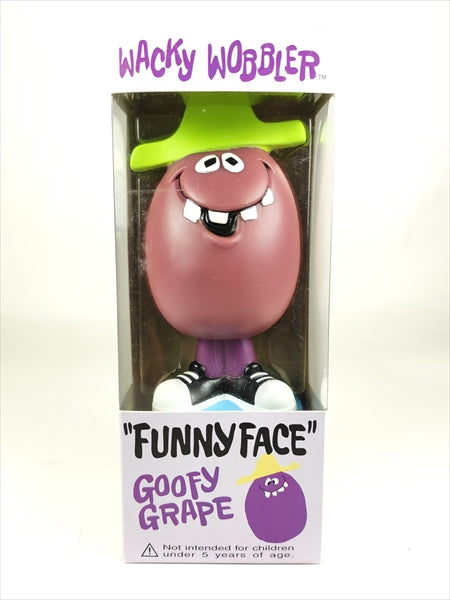 グーフィーグレープ [FUNNY FACE(ファニーフェイス)] FUNKO(ファンコ) Wacky Wobbler(ワッキーワブラー) ボブルヘッド