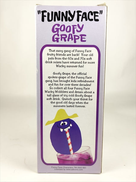 グーフィーグレープ [FUNNY FACE(ファニーフェイス)] FUNKO(ファンコ) Wacky Wobbler(ワッキーワブラー) ボブルヘッド