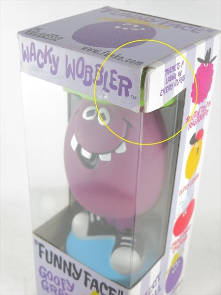 グーフィーグレープ [FUNNY FACE(ファニーフェイス)] FUNKO(ファンコ) Wacky Wobbler(ワッキーワブラー) ボブルヘッド