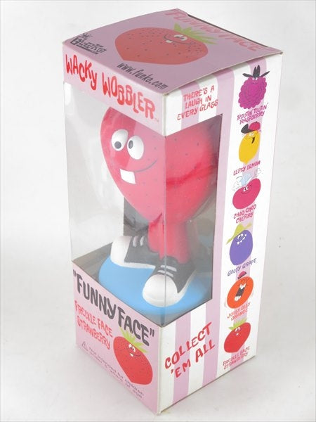 フレックルフェイスストロベリー ピルズベリー(Pillsbury)社 [FUNNY FACE（ファニーフェイス）] FUNKO(ファンコ) Wacky Wobbler(ワッキーワブラー)