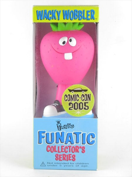 フレックルフェイスストロベリー ピンク 蓄光版 2005年コミコン限定 ピルズベリー(Pillsbury)社 [FUNNY FACE（ファニーフェイス）] FUNKO(ファンコ)
