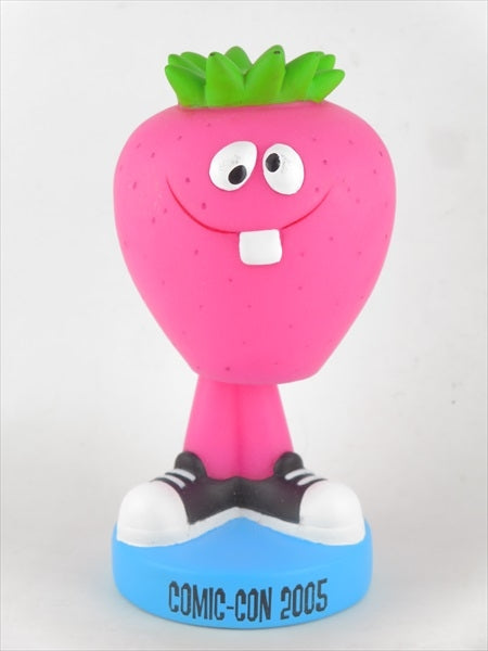 フレックルフェイスストロベリー ピンク 蓄光版 2005年コミコン限定 ピルズベリー(Pillsbury)社 [FUNNY FACE（ファニーフェイス）] FUNKO(ファンコ)