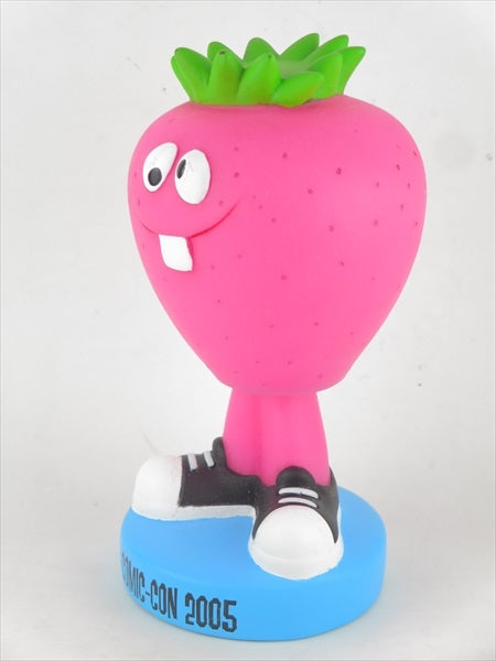 フレックルフェイスストロベリー ピンク 蓄光版 2005年コミコン限定 ピルズベリー(Pillsbury)社 [FUNNY FACE（ファニーフェイス）] FUNKO(ファンコ)
