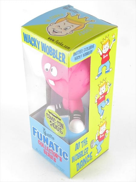 フレックルフェイスストロベリー ピンク 蓄光版 2005年コミコン限定 ピルズベリー(Pillsbury)社 [FUNNY FACE（ファニーフェイス）] FUNKO(ファンコ)
