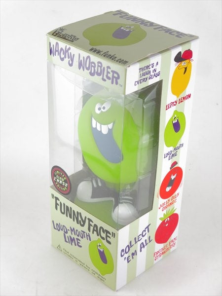 ラウドマウスライム 蓄光版 CHASE ピルズベリー(Pillsbury)社 [FUNNY FACE（ファニーフェイス）] FUNKO(ファンコ) Wacky Wobbler(ワッキーワブラー)