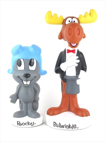 【箱傷】 ロッキー＆ブルウィンクル [Rocky and Bullwinkle] FUNKO(ファンコ) Wacky Wobbler(ワッキーワブラー) ボブルヘッド