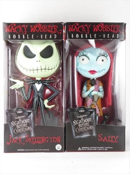 ジャック＆サリー [ナイトメア・ビフォー・クリスマス] FUNKO(ファンコ) Wacky Wobbler(ワッキーワブラー) ボブルヘッド