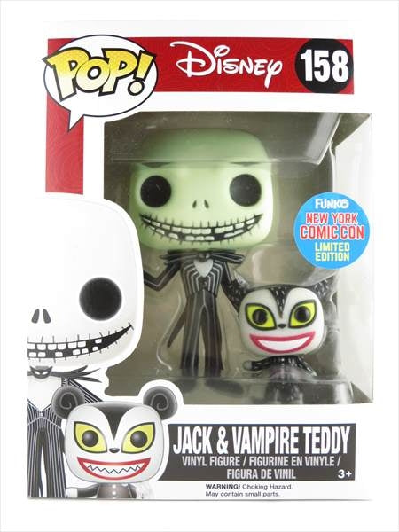 ジャック＆バンパイアテディ [ナイトメア・ビフォー・クリスマス] 2015年FUNKO SUMMER CONVENTION限定 FUNKO POP!(ファンコ)