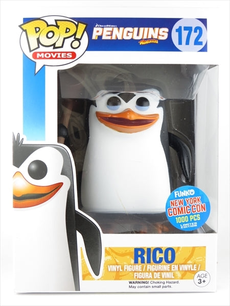 リコ 2015年NYCC限定1000体 [ザ・ペンギンズ from マダガスカル] FUNKO(ファンコ) POP! MOVIES 172