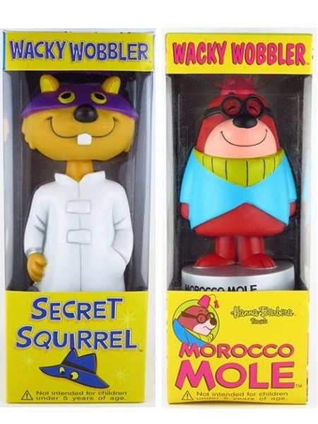 秘密探偵クルクル&モコモコセット [ハンナバーベラ] FUNKO(ファンコ) Wacky Wobbler(ワッキーワブラー) ボブルヘッド