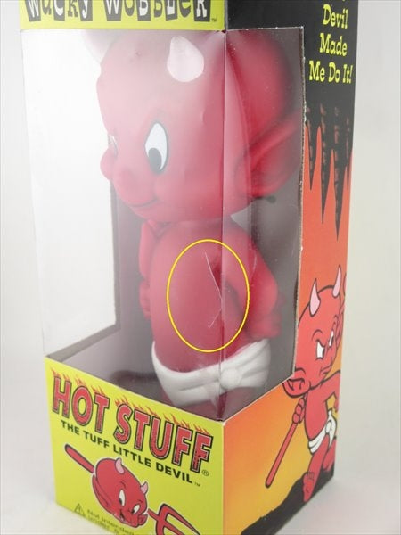 HOT STUFF Wacky Wobbler フィギュア ホットスタッフ HOT STUFF FUNKO(ファンコ) Wacky Wobbler(ワッキーワ