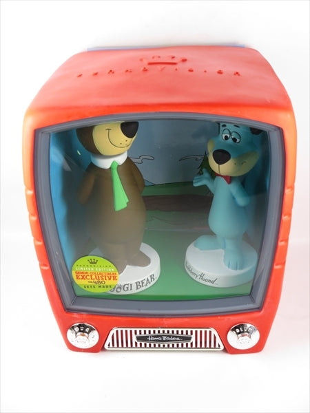 クマゴロー(ヨギ・ベア)と珍犬ハックル 480体限定 [ハンナバーベラ] FUNKO(ファンコ) VISION ボブルヘッド