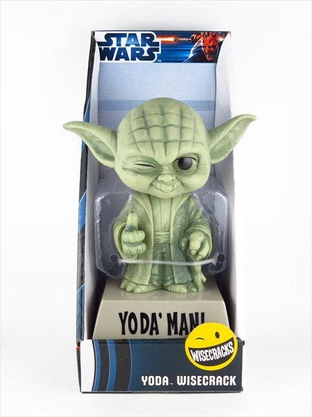 ヨーダ YODA' MAN! [STARWARS(スターウォーズ)] FUNKO(ファンコ) Wisecrack(ワイズクラック) ボブルヘッド