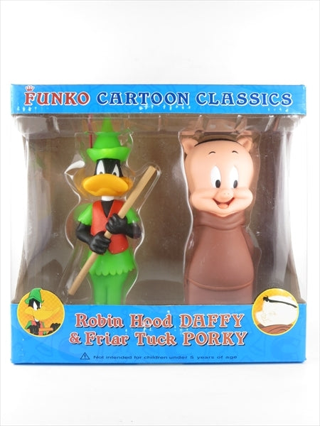 ロビン・フッド ダフィーダック＆修道士 ポーキーピッグ FUNKO(ファンコ) CARTOON CLASSICS フィギュア