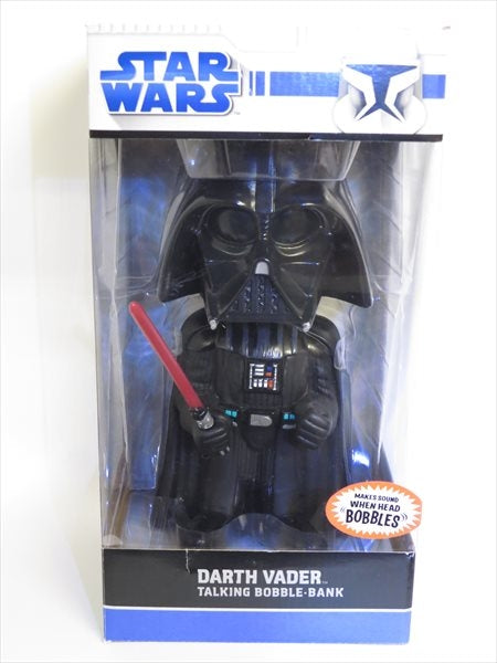 ダースベイダー 12インチ トーキングボブルヘッドバンク [STARWARS(スターウォーズ)] FUNKO(ファンコ) Wacky Wobbler ボブルヘッド