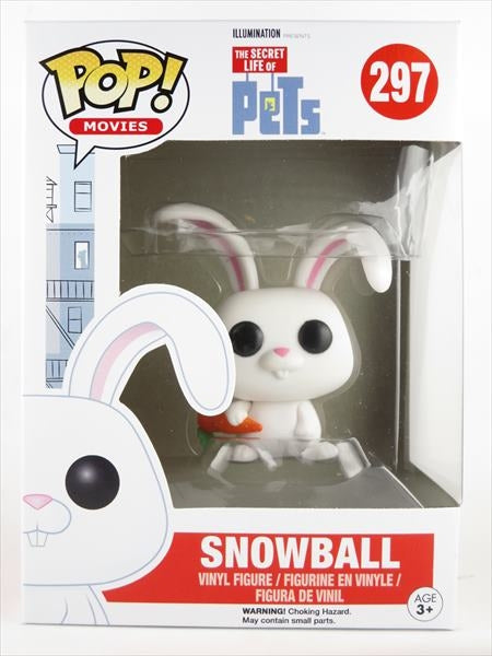 スノウボール [ペット(The Secret Life Of Pets)] FUNKO(ファンコ) POP! MOVIES 297