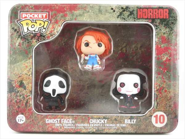 ゴーストフェイス/チャッキー/ビリー [HORROR] FUNKO(ファンコ) POCKET POP!