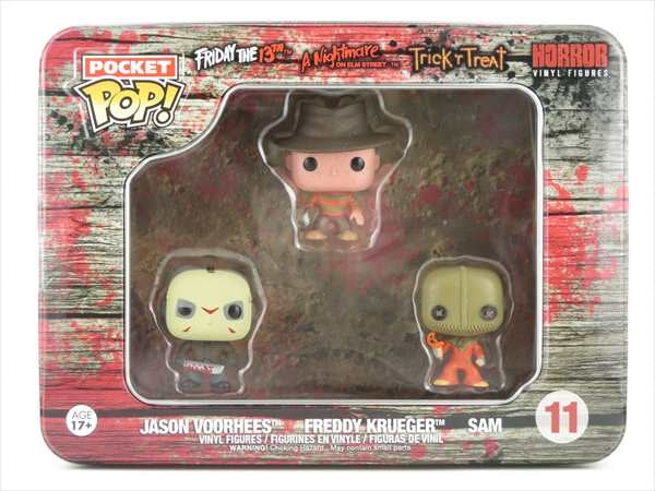 ジェイソン＆フレディー＆サム [HORROR VINYL FIGURES] FUNKO POCKET POP!(ファンコ)