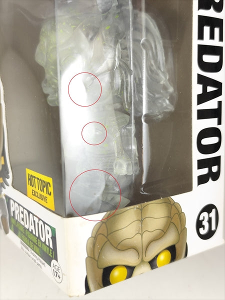 プレデター クリアver. [プレデター(PREDATOR)] FUNKO(ファンコ) POP! MOVIES 31
