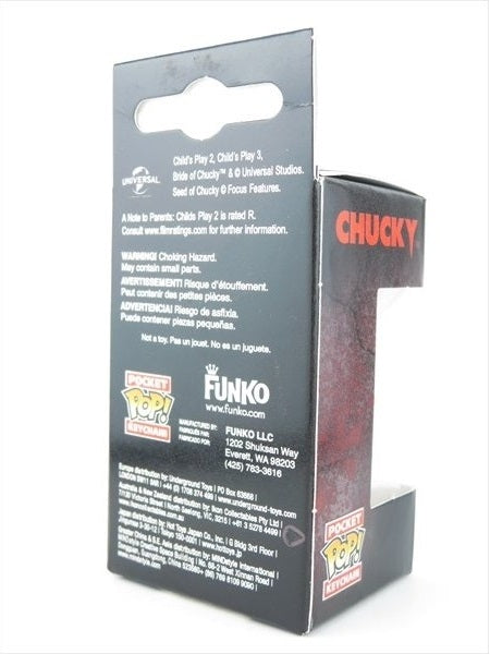 チャッキー [Child's Play(チャイルドプレイ)] FUNKO POP! POCKET KEYCHAIN