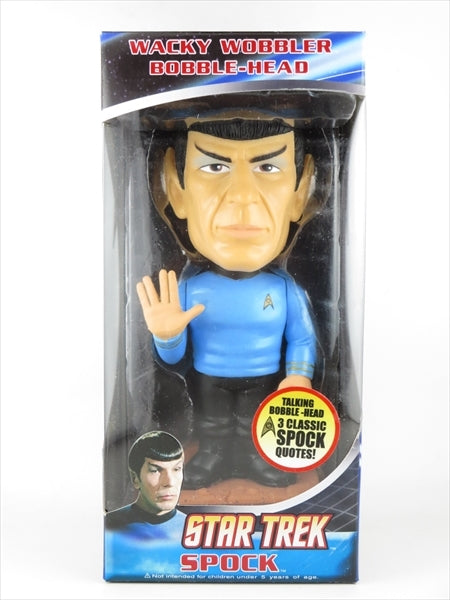 【トーキング機能付】スポック [STAR TREK(スタートレック)] FUNKO(ファンコ) Wacky Wobbler(ワッキーワブラー) ボブルヘッド